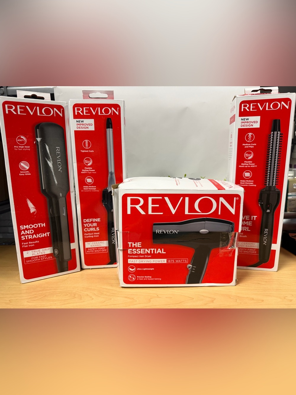 REVLON 4-PIECE HAIR STYLING BUNDLE (NEW!)